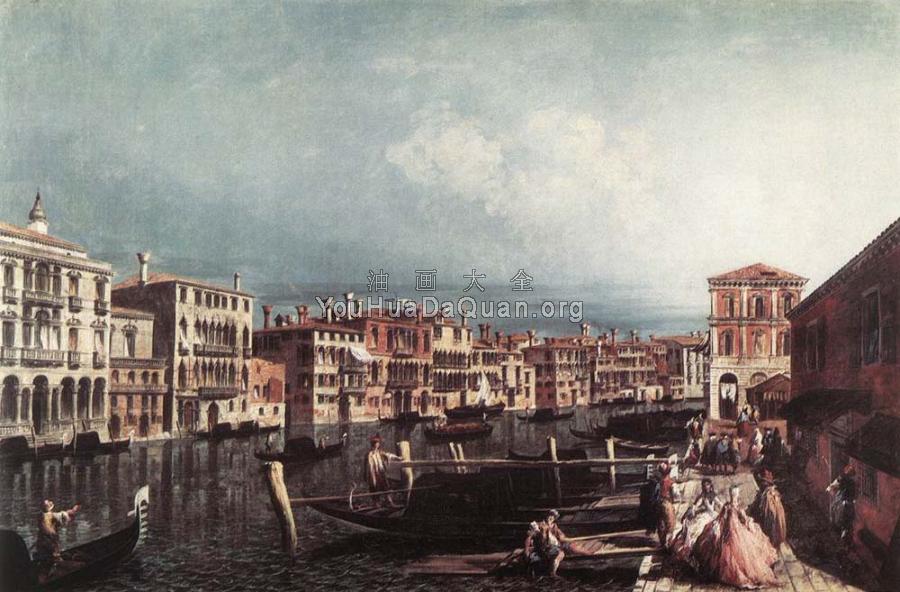 The Grand Canal at San Geremia - 米歇尔·马里斯奇
